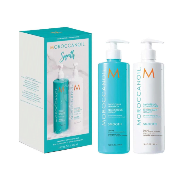 Moroccanoil set smoothing duo