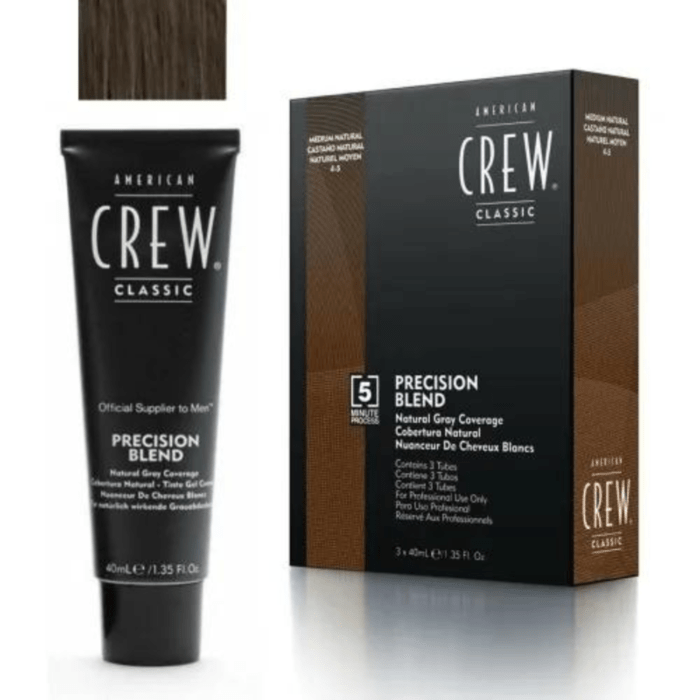 American crew precision blend 3x40ml medium natural