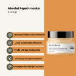 Loreal Professionnel SE Absolut Repair maska za kosu 250ml