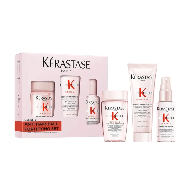 kerastase genesis anti hairfall discovery travel gift set thin hair 9