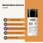 Loreal Professionnel SE Metal Detox Leave-In Hair Cream 100ml - Slika 2
