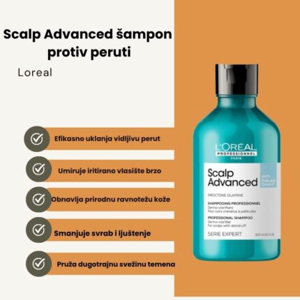Šampon protiv peruti Loreal Professionnel Scalp Advanced