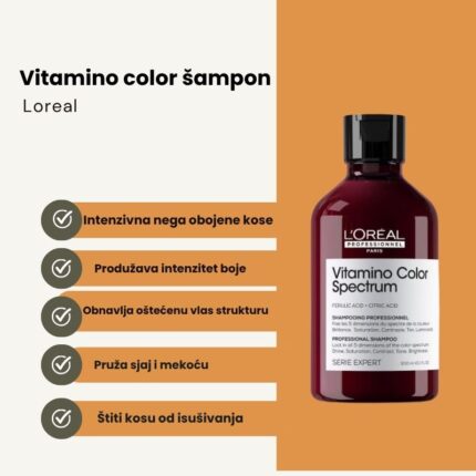 L’Oréal Professionnel Vitamino Color Spectrum šampon 300ml
