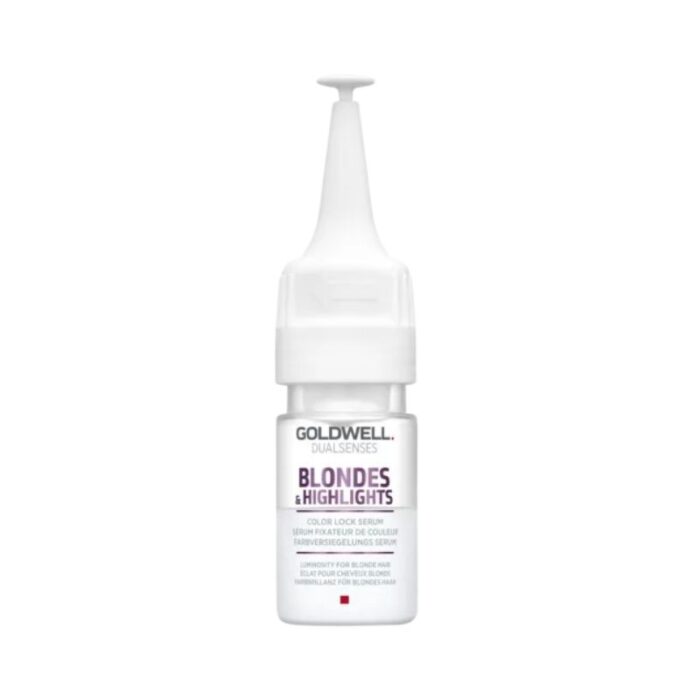 Goldwell dualsenses blondes highlights anti yellow intensive conditioning serum 18ml
